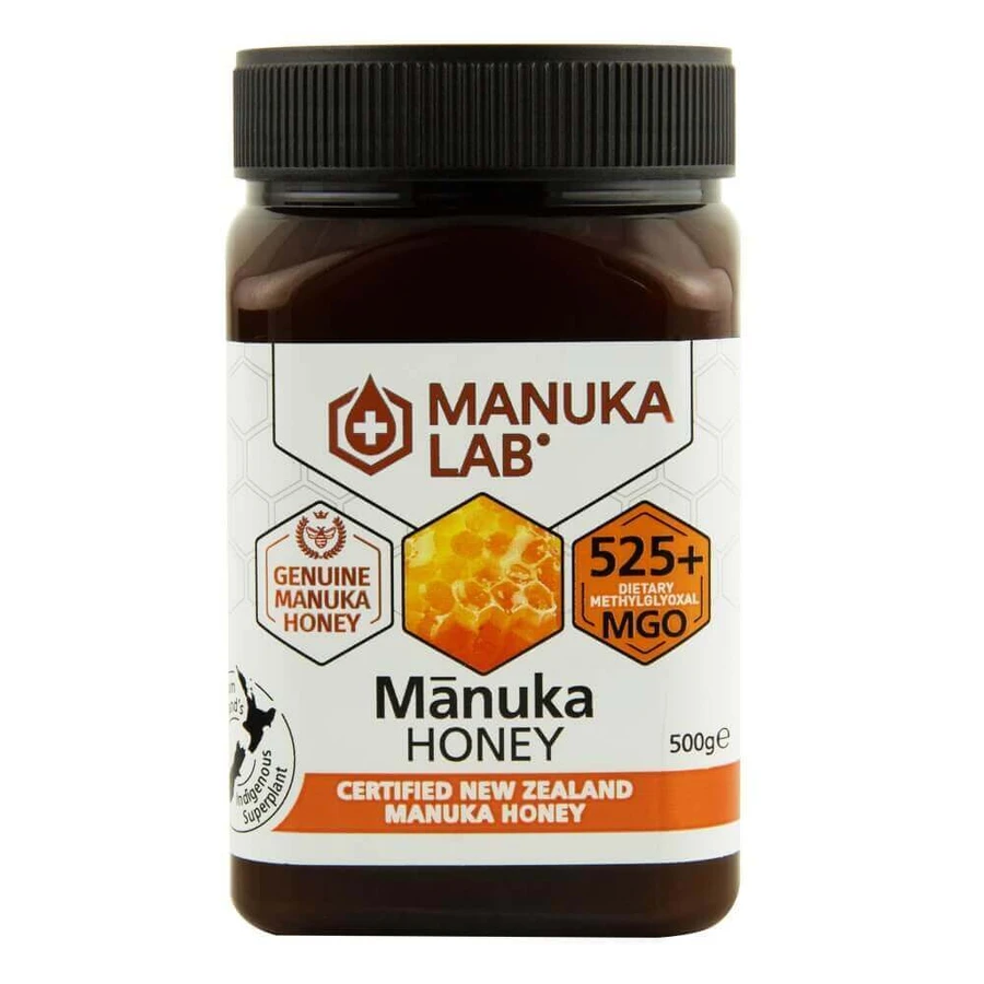 Манука мед MGO 525+, 500г, Manuka Lab: ціни та характеристики