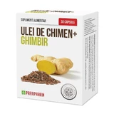 Олія кмину + імбир, 30 капсул, Парафарм
