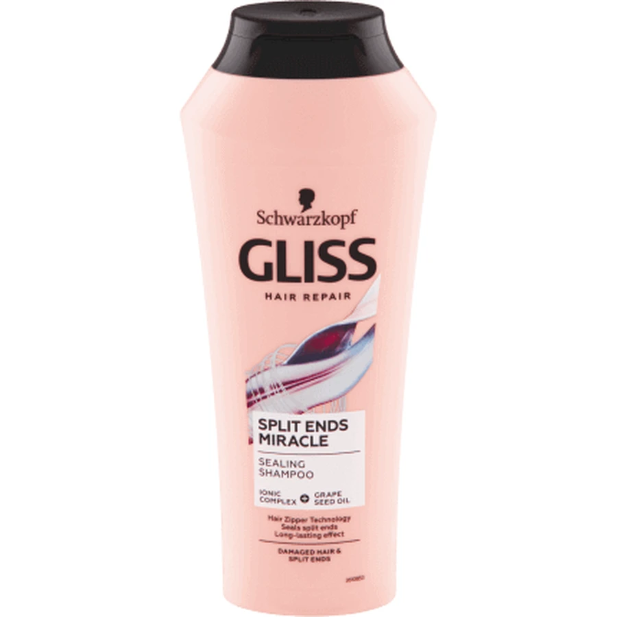 Шампунь Schwarzkopf GLISS Split Ends Miracle Чудодійний шампунь для волосся, 250 мл: ціни та характеристики