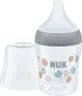 Пляшка Nuk Perfect Match з терморегулятором, сіра 150 мл