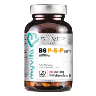 MyVita Silver, Витамин B6 P-5 Forte, 120 капсул
