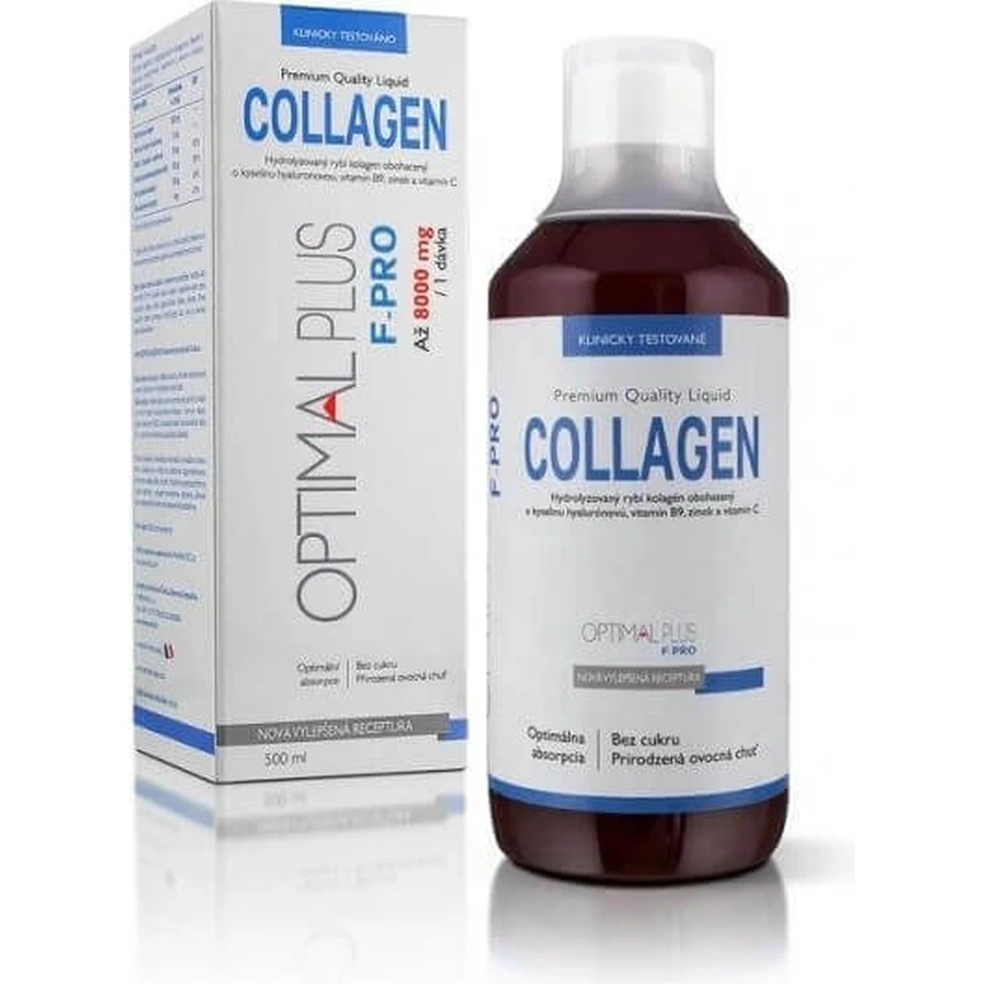OPTIMAL PLUS F - PRO COLLAGEN 1×500 мл, жидкий коллаген: цены и характеристики