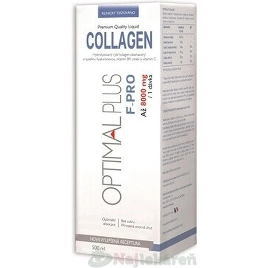 OPTIMAL PLUS F - PRO COLLAGEN 1×500 мл, жидкий коллаген: цены и характеристики