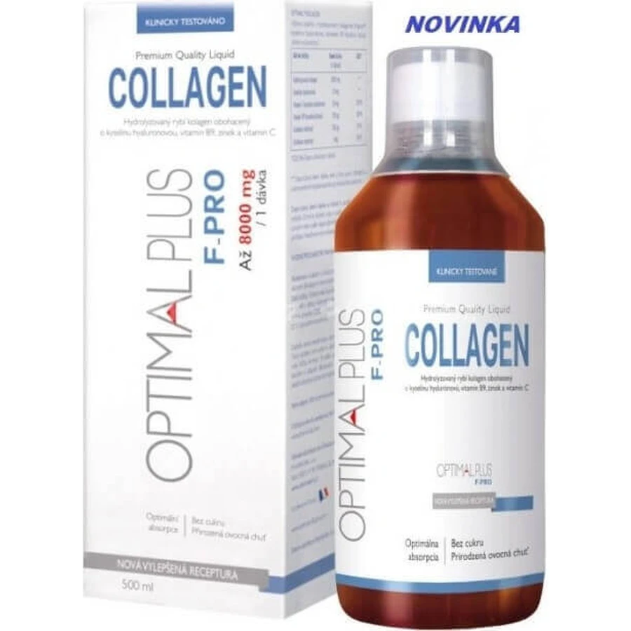OPTIMAL PLUS F - PRO COLLAGEN 1×500 мл, жидкий коллаген: цены и характеристики