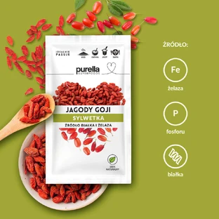 Purella Superfoods Ягоды годжи, сухофрукты, 45 г