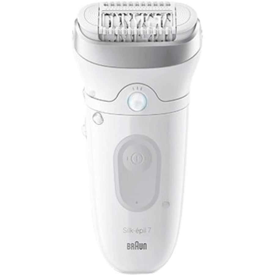 Braun Silk-épil 7, епілятор 7-041, білий/сріблястий: ціни та характеристики