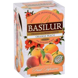 Basilur Fruit Апельсиновый персик 20 x 1,8 г
