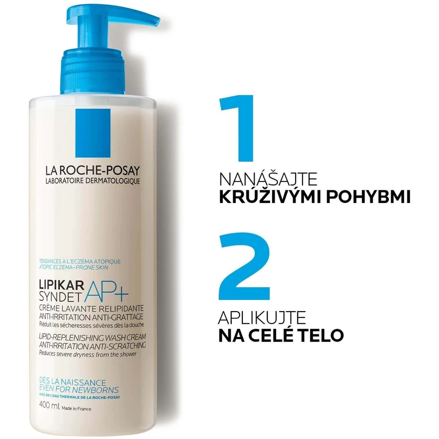 La Roche-Posay Lipikar syndet AP+ 400 мл: ціни та характеристики