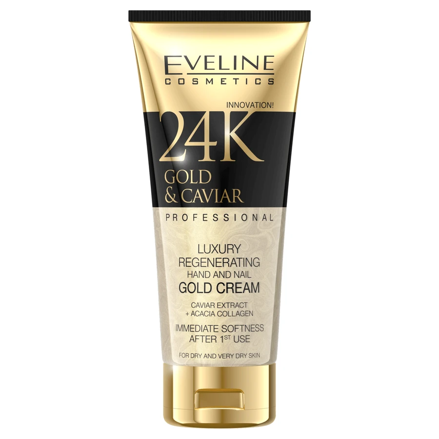 Eveline 24K золотий крем для ран і нігтів 100 мл: ціни та характеристики