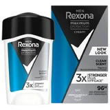 Rexona Чоловічий максимальний захист, кремовий антиперспірант-стік, чистий аромат, 45 мл