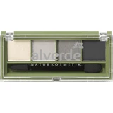 Палітра тіней для повік Alverde Naturkosmetik Four Smokey Eyes, 4 г