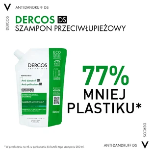 Vichy Dercos DS Шампунь против перхоти для нормальных и жирных волос, акции, 500 мл