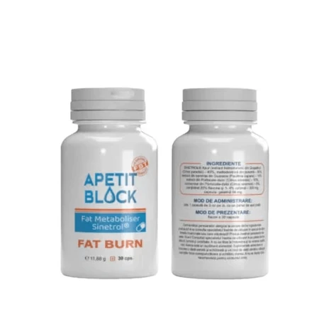Апетит Блок Синетрол Empire Expert Pharma Apetit Block, 30 капсул: ціни та характеристики
