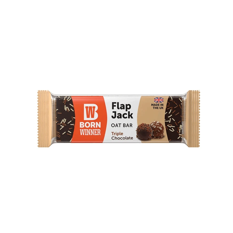 Потрійний шоколадний Flap Jack Шоколадний потрійний шоколадний Flap Jack, 100 г, Born Winner: ціни та характеристики