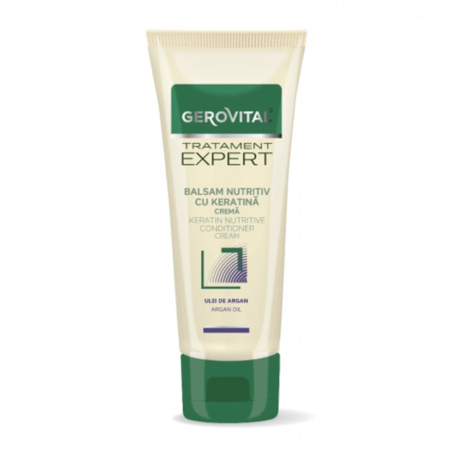 Питательный кондиционер с кератином Expert Treatment Cream, 150 мл, Gerovital: цены и характеристики