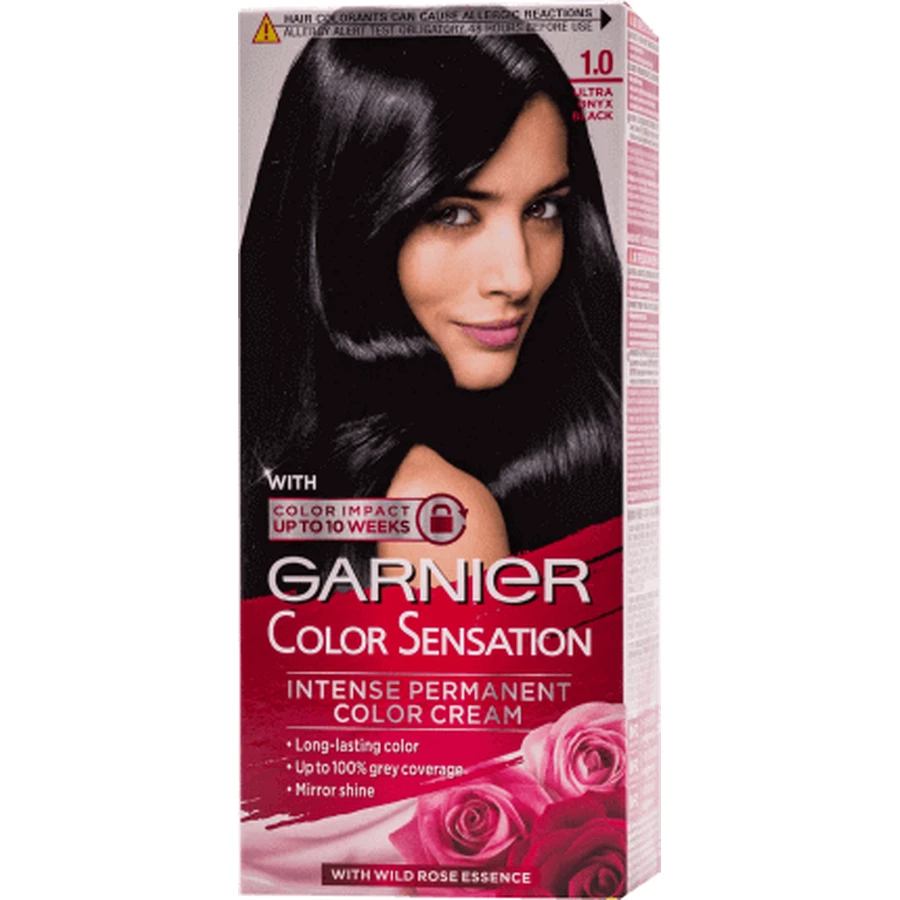 Garnier Colour Sensation Permanent Colour 1.0 черный ультра оникс, 1 шт.: цены и характеристики