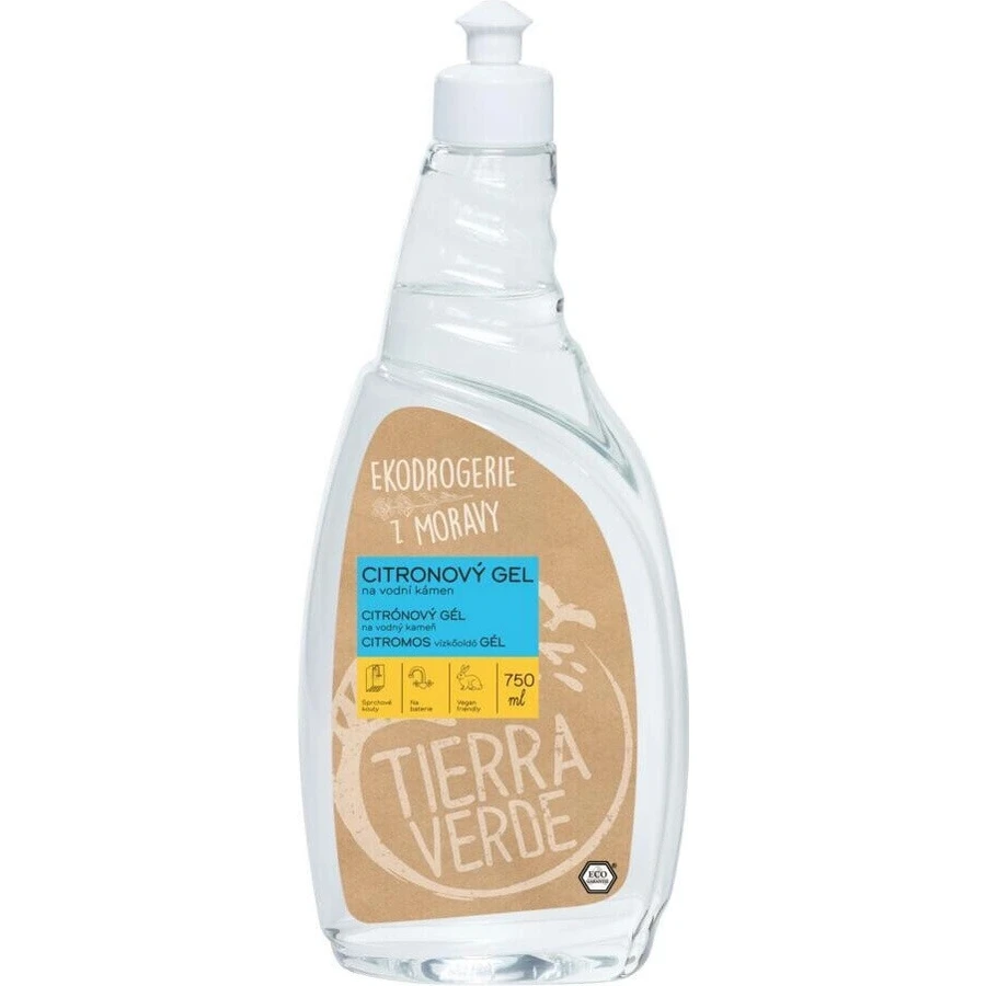 Гель для водних каменів Tierra Verde Lemon Water Stone Gel 1×750 мл, гель для водних каменів: ціни та характеристики