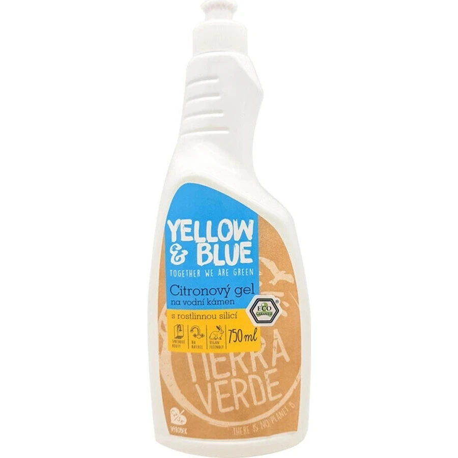 Гель для водних каменів Tierra Verde Lemon Water Stone Gel 1×750 мл, гель для водних каменів: ціни та характеристики