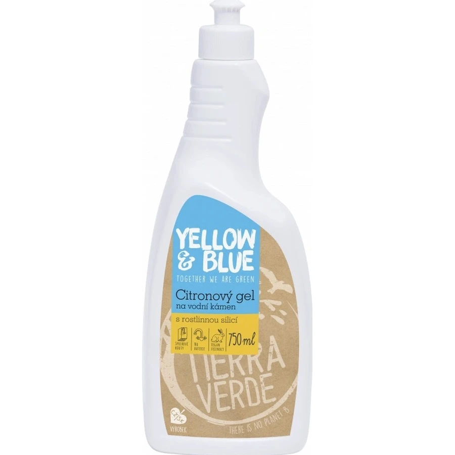 Гель для водних каменів Tierra Verde Lemon Water Stone Gel 1×750 мл, гель для водних каменів: ціни та характеристики