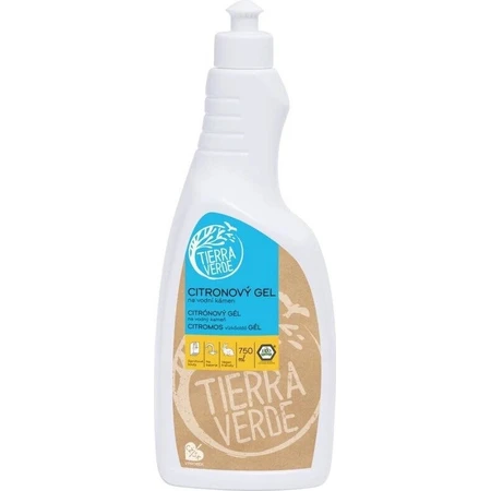 Гель для водних каменів Tierra Verde Lemon Water Stone Gel 1×750 мл, гель для водних каменів: ціни та характеристики