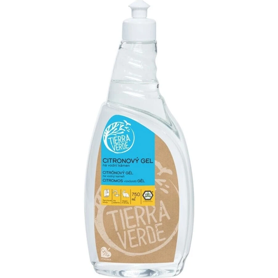 Гель для водних каменів Tierra Verde Lemon Water Stone Gel 1×750 мл, гель для водних каменів: ціни та характеристики