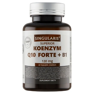 Singularis Коэнзим Q10 Форте+ B1, 60 капсул