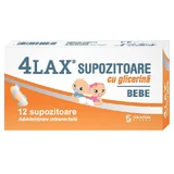 Гліцеринові супозиторії для немовлят 4Lax, 12 штук, Solacium Pharma