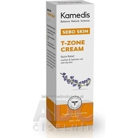 Kamedis SEBO SKIN T-ZONE CREAM 1×50 мл, крем для Т-зоны: цены и характеристики