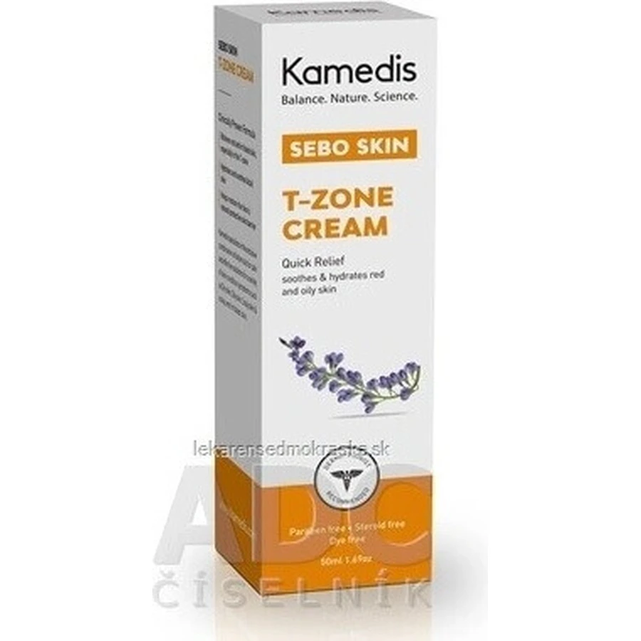 Kamedis SEBO SKIN T-ZONE CREAM 1×50 мл, крем для Т-зоны: цены и характеристики