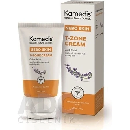 Kamedis SEBO SKIN T-ZONE CREAM 1×50 мл, крем для Т-зоны: цены и характеристики
