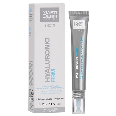 MartiDerm Shots Hyaluronic Filler, концентрированная увлажняющая сыворотка для лица, 20 мл: цены и характеристики