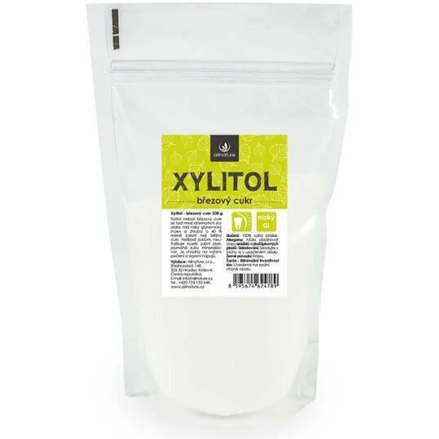 Allnature Ксилитол - березовый подсластитель 500 г: цены и характеристики