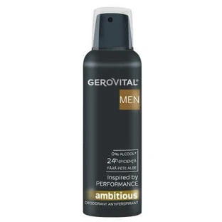 Дезодорант-антиперспирант Ambitious, 150 мл, Gerovital Men
