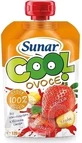 Sunar COOL Fruit Банан, клубника, яблоко 1×120 г, Банан, клубника, яблоко, 12м+
