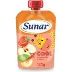 Sunar COOL Fruit Банан, клубника, яблоко 1×120 г, Банан, клубника, яблоко, 12м+: цены и характеристики