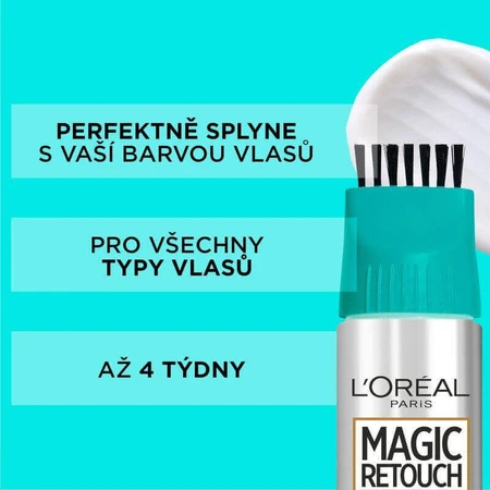 L'Oréal Paris Magic Retouch перманентный 4 Темно-коричневый, 27+18 мл: цены и характеристики