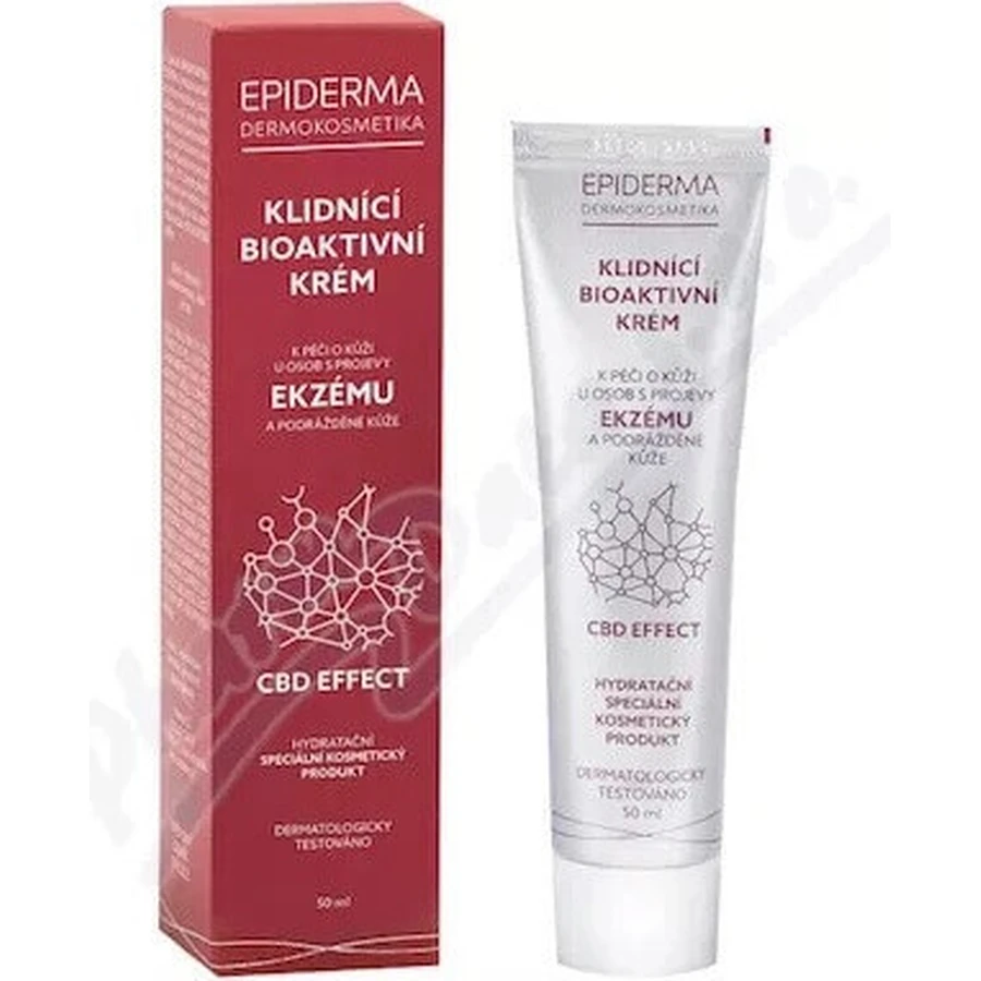 EPIDERMA CBD BIOACTIVE CREAM FOR ECASEMA AND ATOPIC ECASEMA 1×50 ml, крем от экземы: цены и характеристики