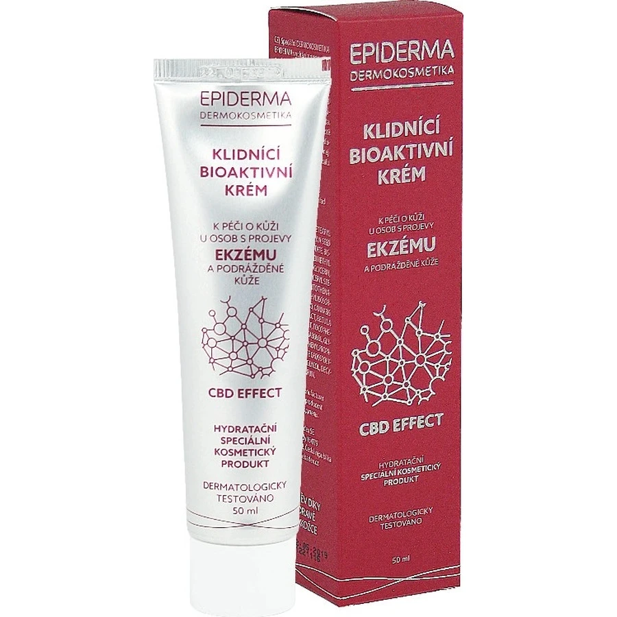 EPIDERMA CBD BIOACTIVE CREAM FOR ECASEMA AND ATOPIC ECASEMA 1×50 ml, крем от экземы: цены и характеристики