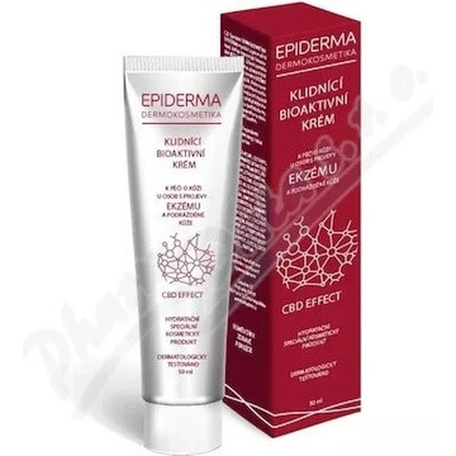 EPIDERMA CBD BIOACTIVE CREAM FOR ECASEMA AND ATOPIC ECASEMA 1×50 ml, крем от экземы: цены и характеристики