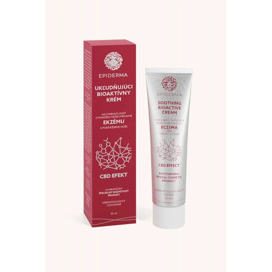 EPIDERMA CBD BIOACTIVE CREAM FOR ECASEMA AND ATOPIC ECASEMA 1×50 ml, крем от экземы: цены и характеристики