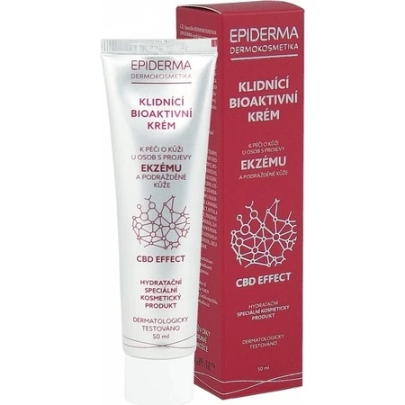 EPIDERMA CBD BIOACTIVE CREAM FOR ECASEMA AND ATOPIC ECASEMA 1×50 ml, крем от экземы: цены и характеристики