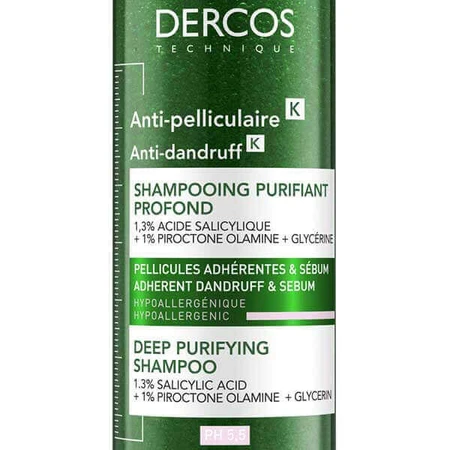 Vichy Dercos K, Шампунь проти лупи, 250 мл: ціни та характеристики