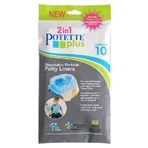 Potette Plus, одноразові вкладиші для дорожніх горщиків, 10 штук: ціни та характеристики