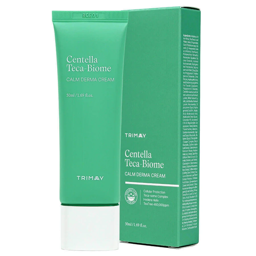 Успокаивающий крем для лица, Centella Teca-Biome Calm Derma, Trimay, 50 мл, Biocart: цены и характеристики
