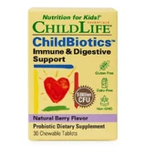 Добавка для баланса кишечной флоры и поддержки иммунной системы ChildBiotics Immune and Digestive Support Childlife Essentials, 30 жевательных таблеток, Secom