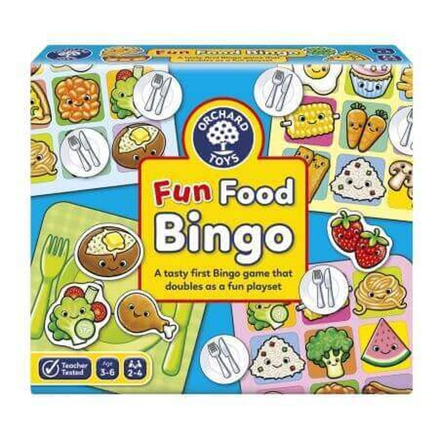 Розвиваюча гра Food Fun Bingo, 3-6 років, Фруктовий сад: ціни та характеристики