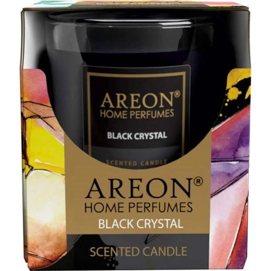 Свеча Areon Черный кристалл 120 г 1×1 шт, ароматическая свеча: цены и характеристики