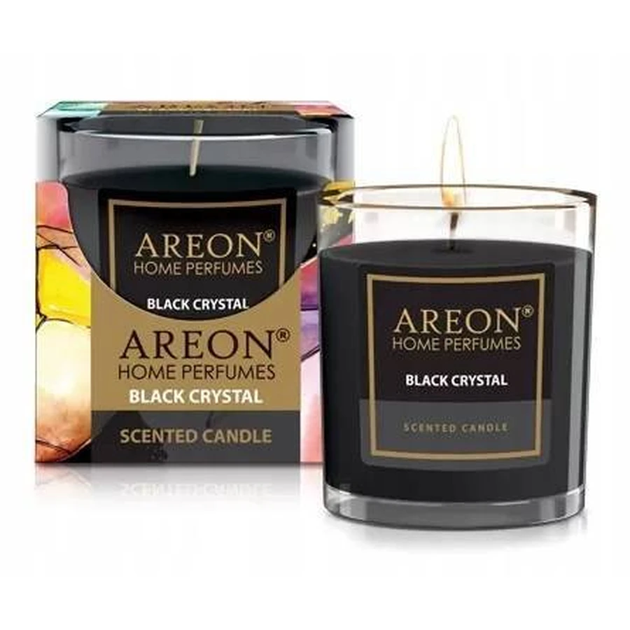 Свеча Areon Черный кристалл 120 г 1×1 шт, ароматическая свеча: цены и характеристики