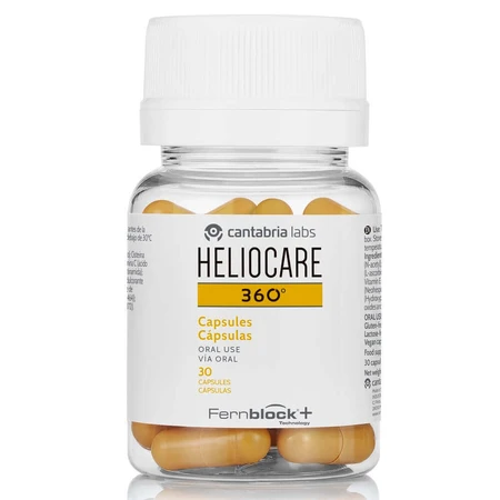 Пищевая добавка для кожи Heliocare 360, 30 капсул, Кантабрия: цены и характеристики