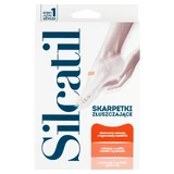 Silcatil, отшелушивающие носки для ног, 1 пара - длительный срок носки!